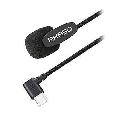 Akaso External Lavalier Microphone USB Type-C for Brave 6/7/8