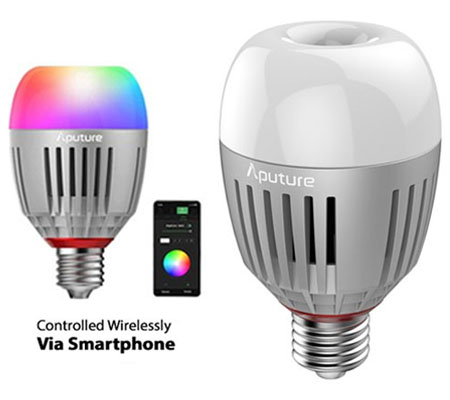 Aputure Accent B7C 7W RGBWW Color-mixing LED Light Bulb