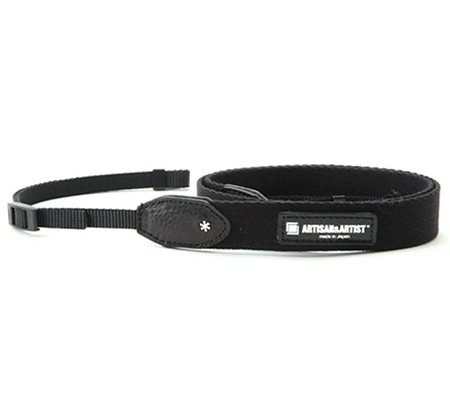 Artisan & Artist ACAM-110A Slim Tape Camera Strap Black