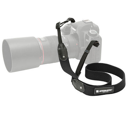 Artisan & Artist ACAM-110A Slim Tape Camera Strap Black