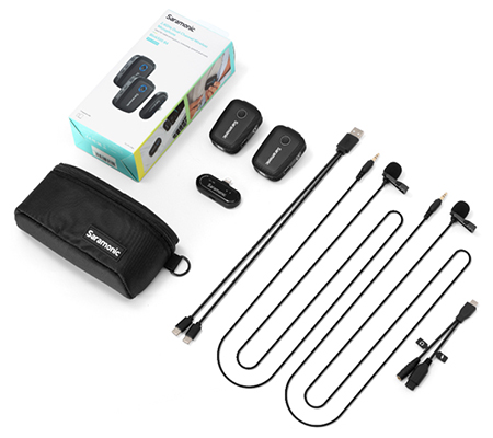 Saramonic Blink 500 B4 New Version TX+TX+RXDi Wireless Microphone for Iphone/IOS Device