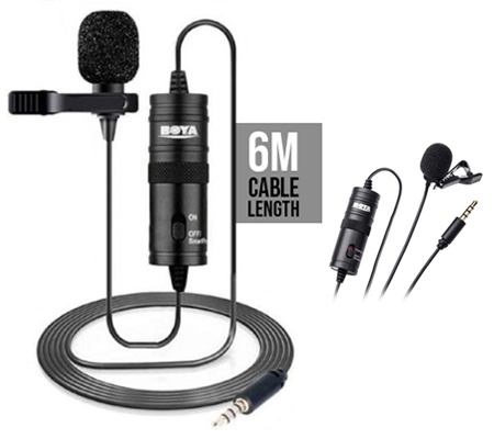 BOYA BY-M1 Omni Directional Lavalier Microphone