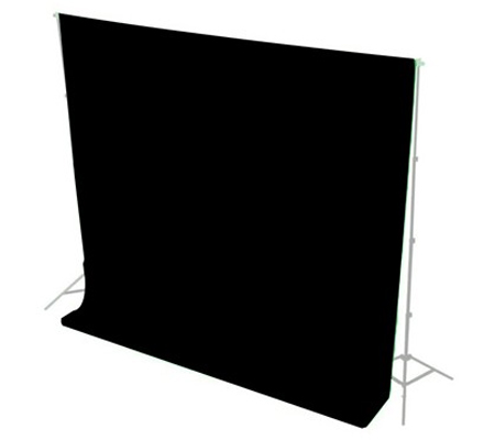 Kelly Background Paper Photo Studio 2.72m x 11m Black