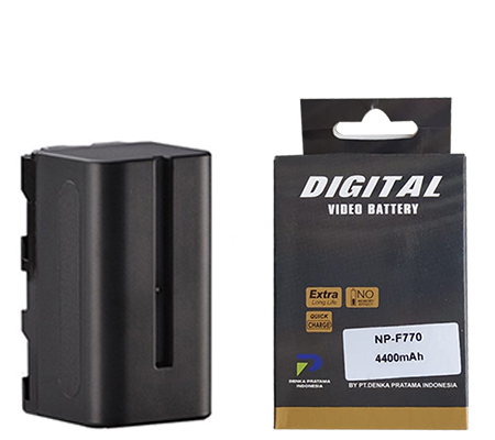 DK Power NP-F770 Half Decoded 4400mAh Battery