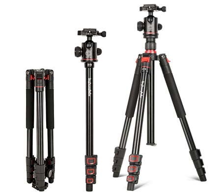 Beike Q530 Tripod Monopod with Ballhead