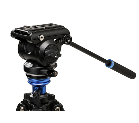 Benro S Pro A2573F Aluminium Single Tube Flip Lock 3 Section S4PRO Video Head