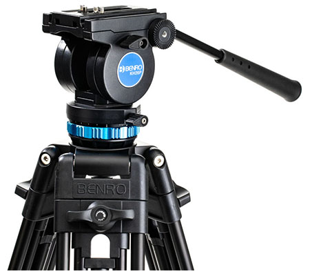 Benro KH26P Aluminum Video Tripod with Head