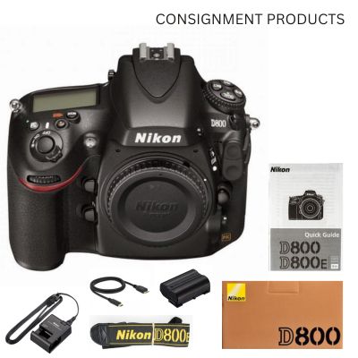 ::: USED ::: NIKON D800 BODY ONLY ( VG TO E - 989 ) - CONSIGNMENT