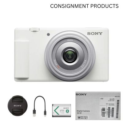 :::USED::: SONY ZV1F WHITE (MINT - 005) - CONSIGNMENT