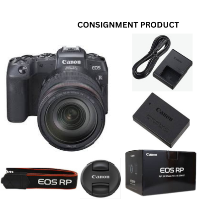 :::USED:::CANON EOS RP KIT 24-105MM (MINT-795) CONSIGNMENT