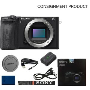 :::USED::: SONY A6600 BODY (EXCELLENT - 268) - CONSIGNMENT