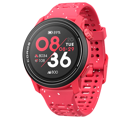 Coros Pace 3 GPS Sport Watch Silicone-Red