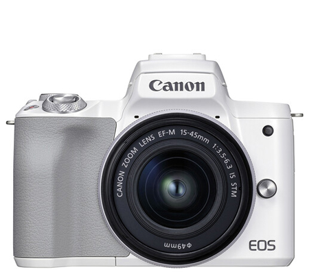 Canon EOS M50 Mark II Kit 15-45mm f/3.5-6.3 IS STM White
