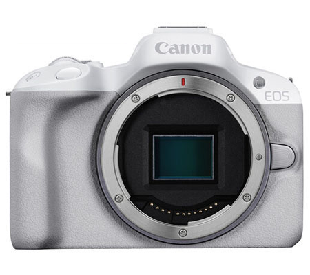 Canon EOS R50 Body Only Mirrorless Camera White