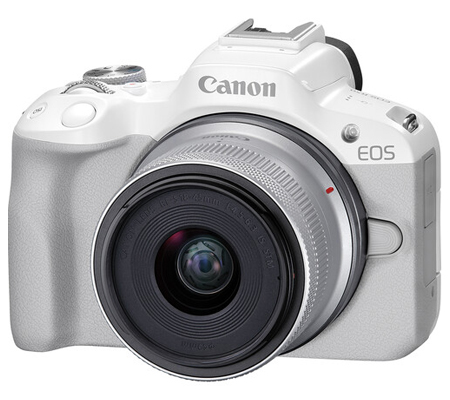 Canon EOS R50 kit 18-45mm Mirrorless Camera White