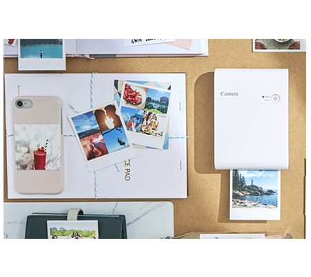 Canon Selphy Square QX10 Compact Photo Printer White