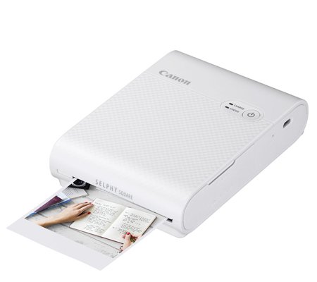 Canon Selphy Square QX10 Compact Photo Printer White