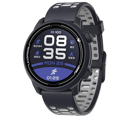 Coros PACE 2 Silicone Premium GPS Sport Watch Dark Navy