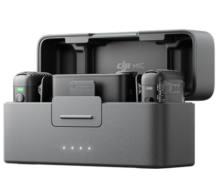 DJI Mic 2 TX + TX + RX Wireless Microphone System for Camera & Smartphone