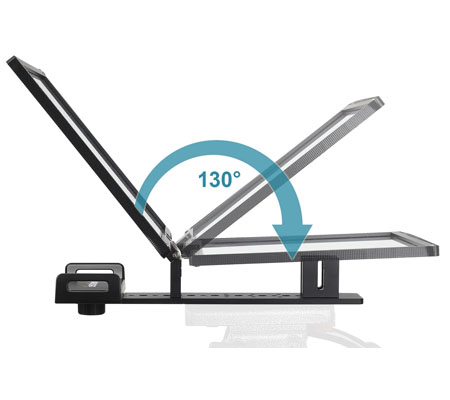 Desview T12 Broadcast Foldable Teleprompter for Camera with Remote Control