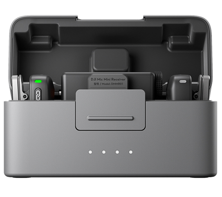 DJI Mic Mini TX + TX + RX Wireless Microphone System for Camera & Smartphone