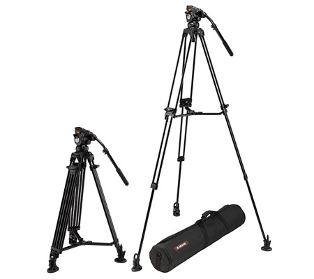 E-Image EG05A2 Two-Stage Aluminum Tripod with GH05 Head