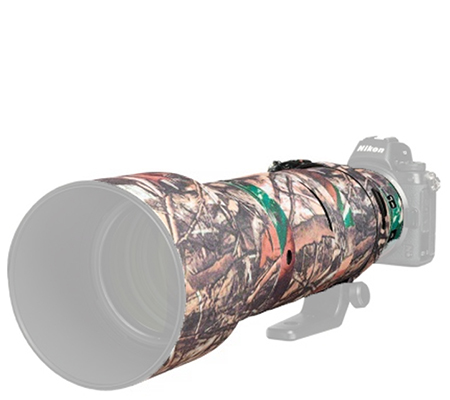 Easy Cover Lens Oak For Nikon Z 180-600mm f/5.6-6.3 VR Forest Camouflage