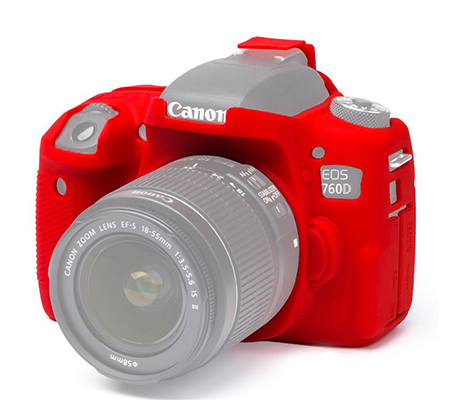 Easy Cover for Canon EOS 760D Red