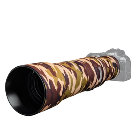 Easy Cover Lens Oak For Canon RF 800mm F/11 IS STM Brown Camouflage
