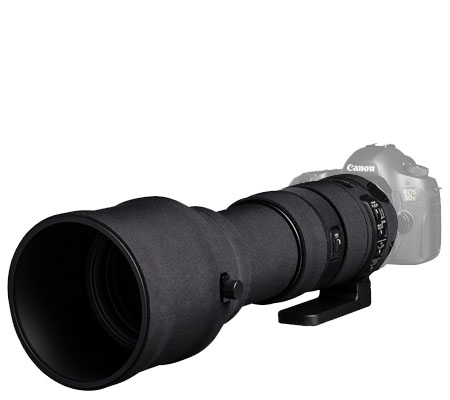 Easy Cover Lens Oak For Sigma 150-600mm f/5-6.3 DG OS HSM Sport Black