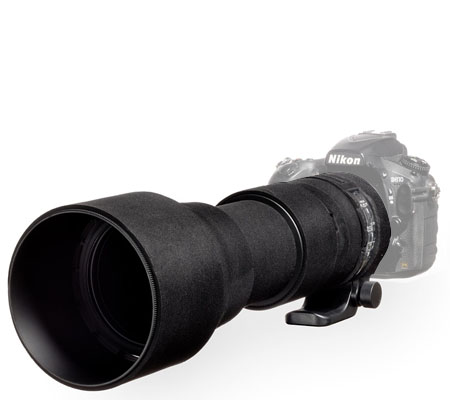 Easy Cover Lens Oak For Sigma 150-600mm f/5-6.3 DG OS HSM Contemporary Black