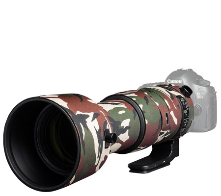 Easy Cover Lens Oak For Sigma 60-600mm f/4.5-6.3 DG OS HSM Green Camouflage