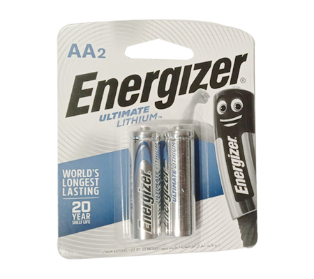 Energizer e2 Lithium AA 2pcs Battery