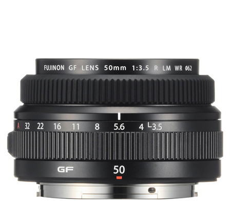 Fujifilm GF 50mm f/3.5 R LM WR Lens