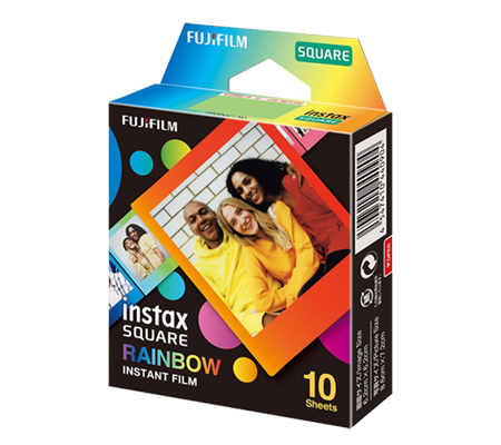 Fujifilm Instax Square Paper Rainbow