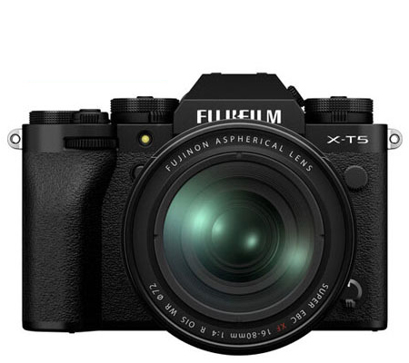 Fujifilm X-T5 kit 16-80mm f/4 R OIS WR Black