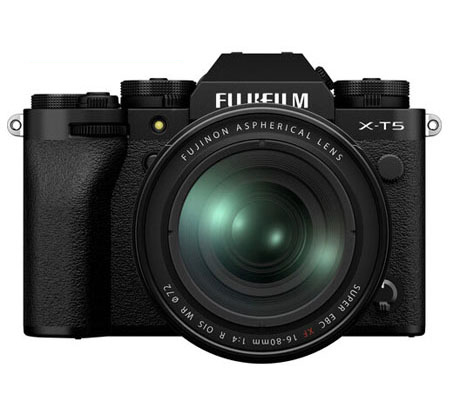 Fujifilm X-T5 kit 16-80mm f/4 R OIS WR Black