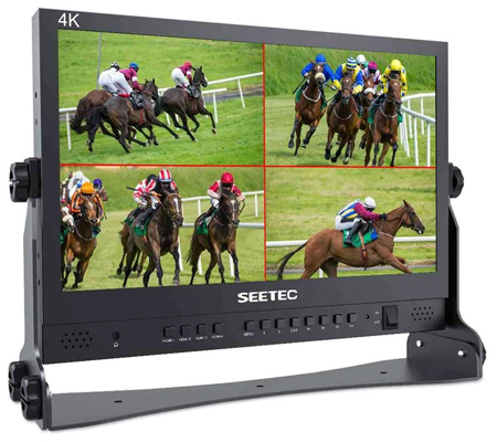 Feelworld SEETEC ATEM156 15.6 Inch Live Streaming Broadcast Monitor with 4 HDMI