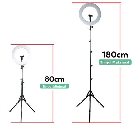 Fotoplus RL-18 Ring Light Max LED Black