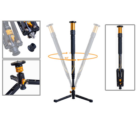 Fotopro AK-64+ Alumunium Quick Extend Monopod