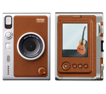 Fujifilm Instax Mini Evo Instant Camera Brown