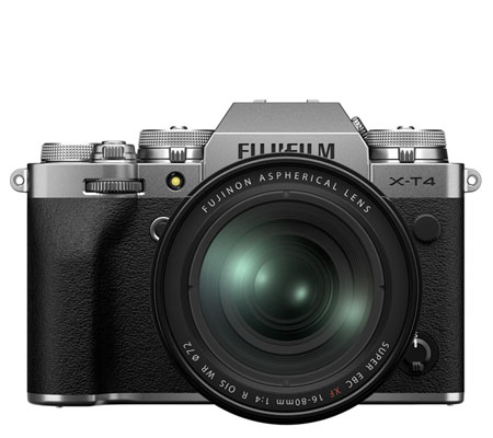 Fujifilm X-T4 Kit 16-80mm f/4 R OIS WR Silver