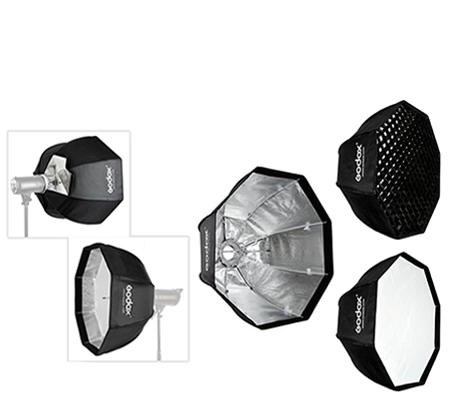 Godox SB-GUE Octa 120 Umbrella Softbox with Grid