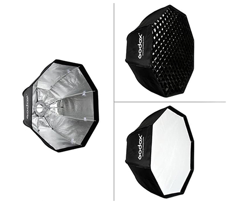 Godox SB-GUE Octa 120 Umbrella Softbox with Grid