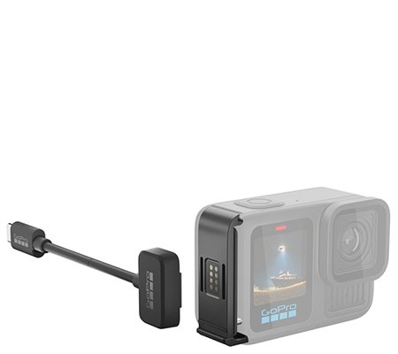 GoPro Contacto Magnetic Door & Power Cable Kit for HERO 13 / 12 / 11 / 10 (ADCON-001)