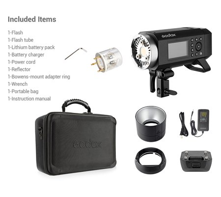 Godox AD400Pro Witstro All-In-One Outdoor Flash