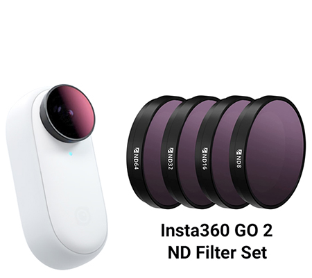 Freewell Standard Day 4 Pack ND Filter Set for Insta360 GO2