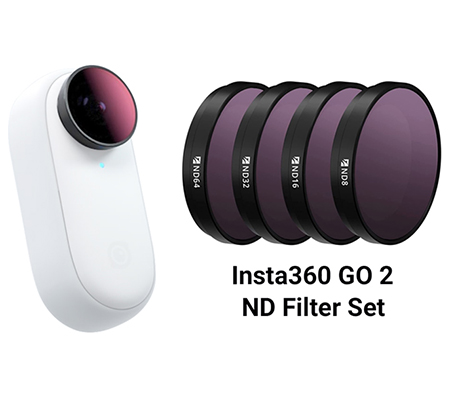 Freewell Standard Day 4 Pack ND Filter Set for Insta360 GO2