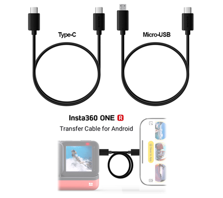 Insta360 ONE R Transfer Cable for Android