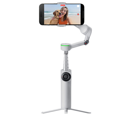 Insta360 Flow 2 Pro Creator Kit Smartphone Gimbal Stabilizer Stone Gray